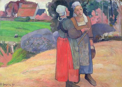 Contadini bretoni, 1894 da Paul Gauguin